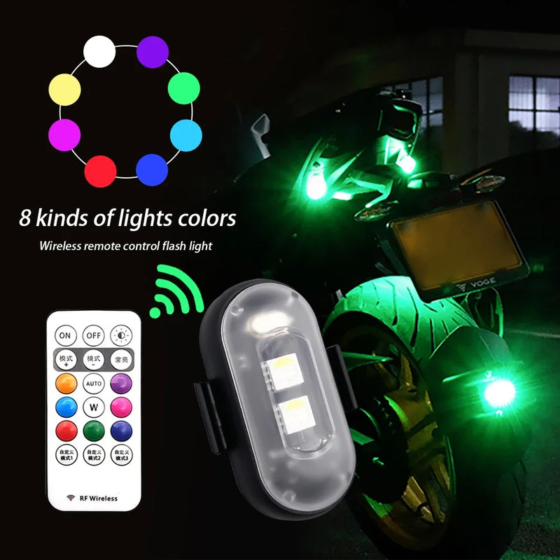 LED RGB para motos