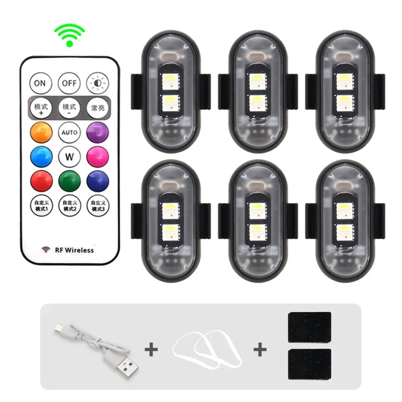 LED RGB para motos