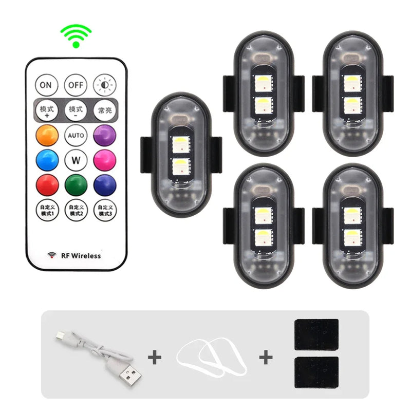 LED RGB para motos