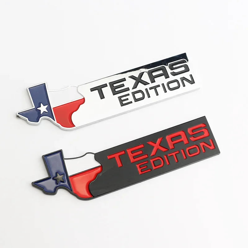 Emblema Texas Edition com Estado