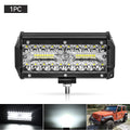 Farol Retangular LED 72w até 120w