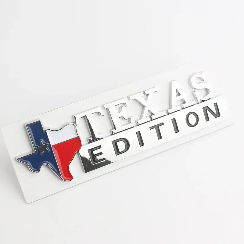 Emblema Texas Edition com Estado