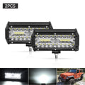 Farol Retangular LED 72w até 120w
