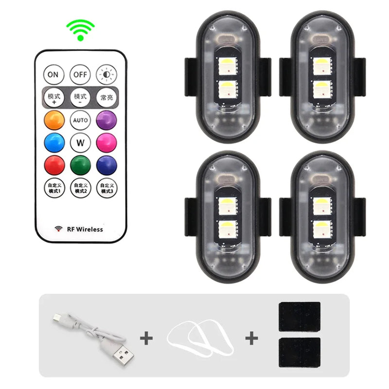 LED RGB para motos
