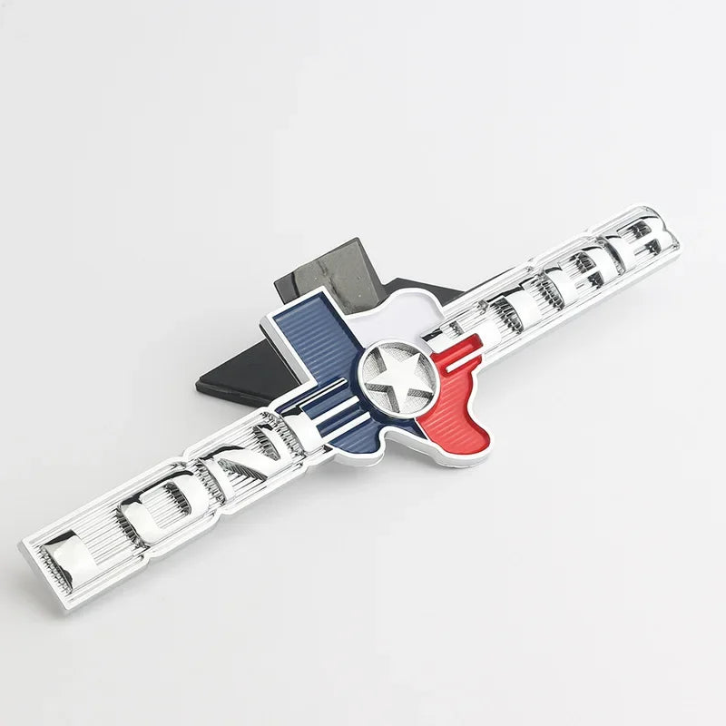 Emblema Texas Edition com Estado