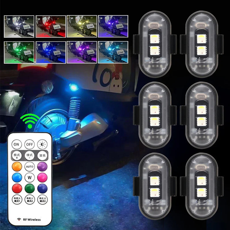 LED RGB para motos