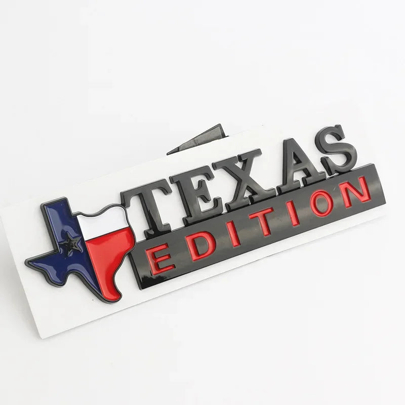 Emblema Texas Edition com Estado